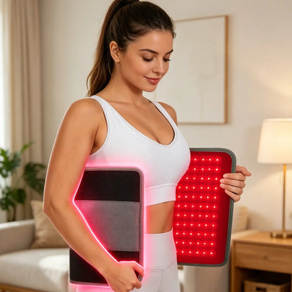 LED Red Light Therapy Pad, 660nm&850nm Wearable Infrared Wrap for Body Joint Muscle