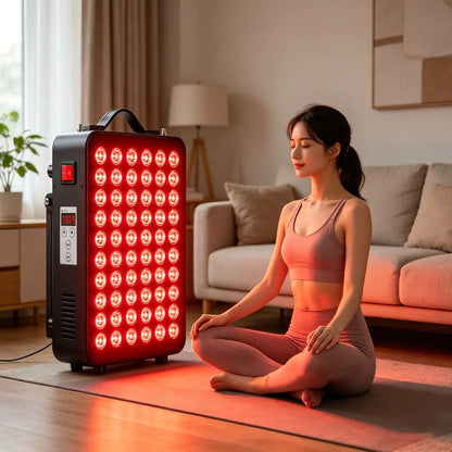Elite Red Light Panel｜660&850nm NIR, 105W home therapy for face & body