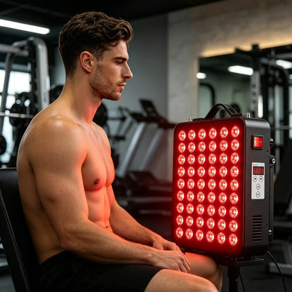 Elite Red Light Panel｜660&850nm NIR, 105W home therapy for face & body